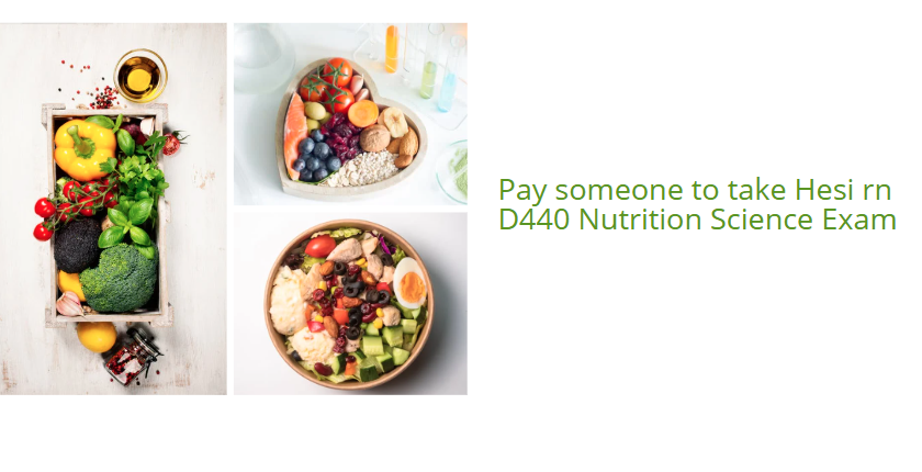 Pay someone to take Hesi rn D440 Nutrition Science Exam